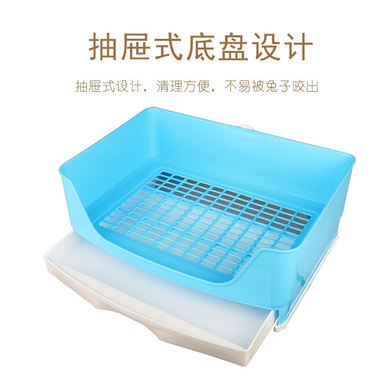 特大ウサギトイレ大型ペットウサギ垂れ耳ウサギ特大用品抗尿引き出しトイレ卸売|undefined