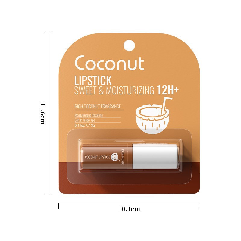 코코넛 코코넛 스위트 모이스처라이징 립밤 3g [수출판매에 한함, 국내판매 금지, 구매시 면책사항 및 책임사항]