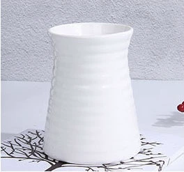 Ваза цветка украшения дома поливы цвета вазы простой современной нашивки спирали потока керамическая