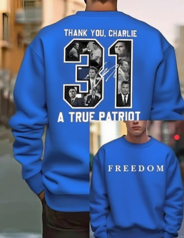 【跨境欧码】[Made in USA] Freedom Charlie Kirk Sweatshirt|undefined