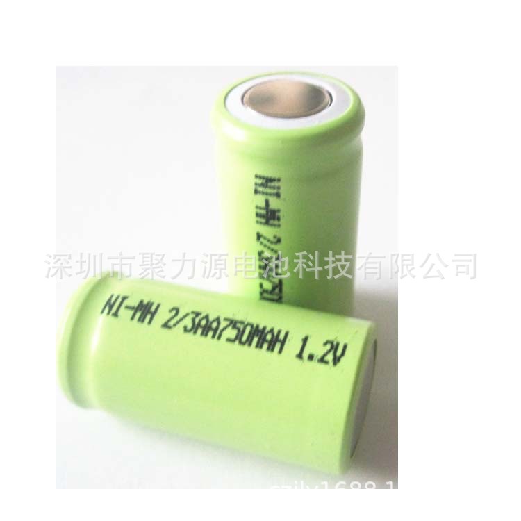 供应镍氢电池充电 电池2/3AA750MAH及电池组