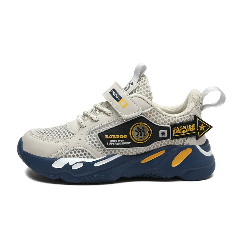 Summer footwear for boys, breathable children's wear-resistant sports shoes for leisure, soft sole