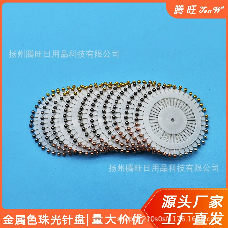 Оптовая продажа производителей 4 цвета 38 мм металлический перламутровый диск для одежды