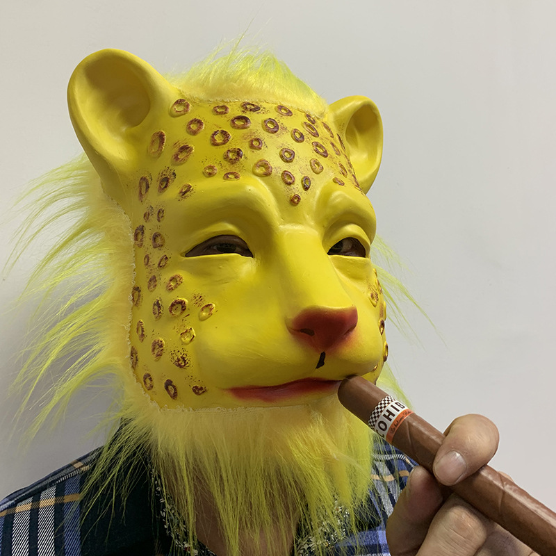 動物ラテックスマスク頭カバーシミュレーションウサギ雄鶏象虎鳩恐竜豚頭馬頭キリンパーティーアイテム