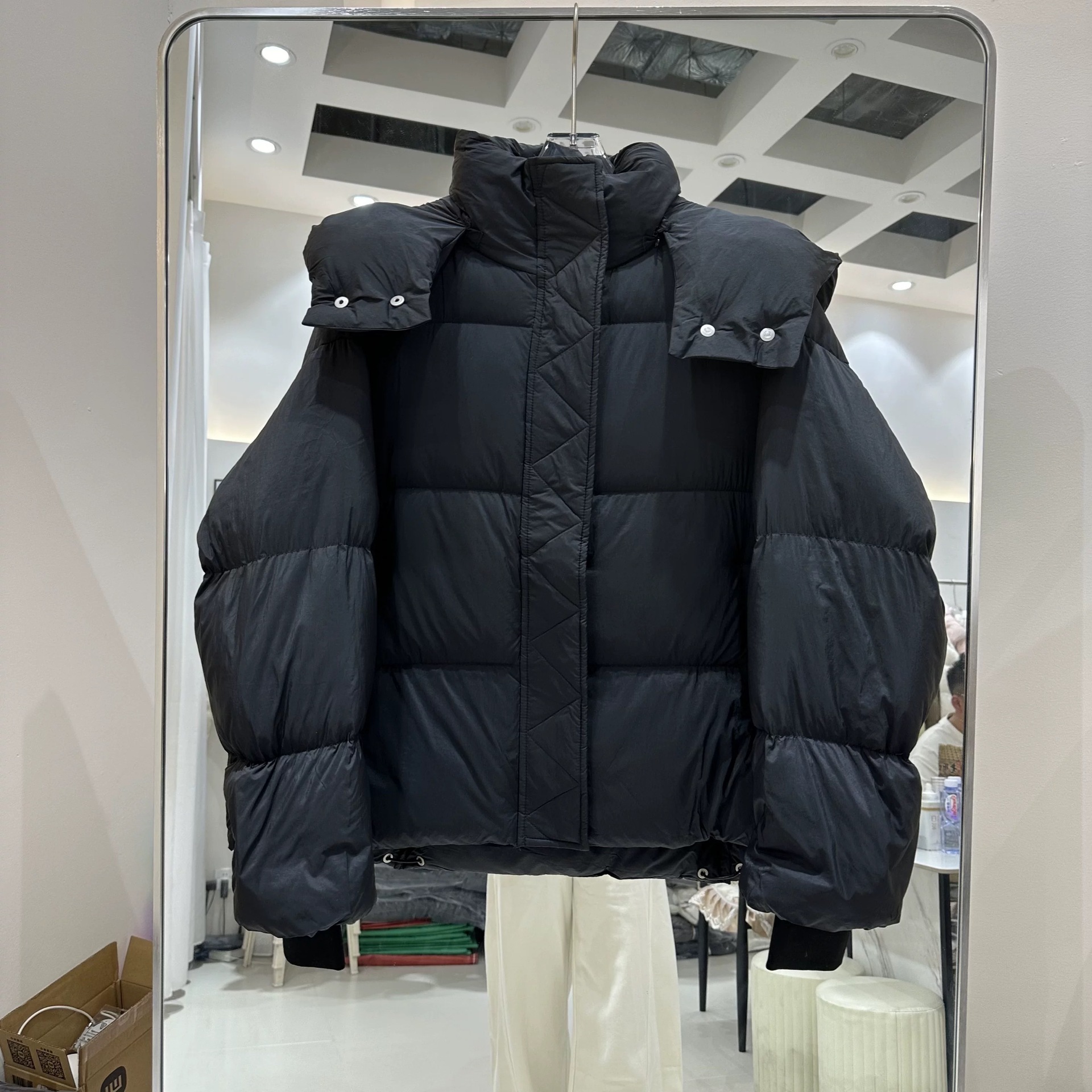 2025 Winter Clearance Sale: Assorted Women's down Jackets, Mid-Length Stand Collar with Hood, Bargain Autumn/Winter Warm Outerwear, Trendy