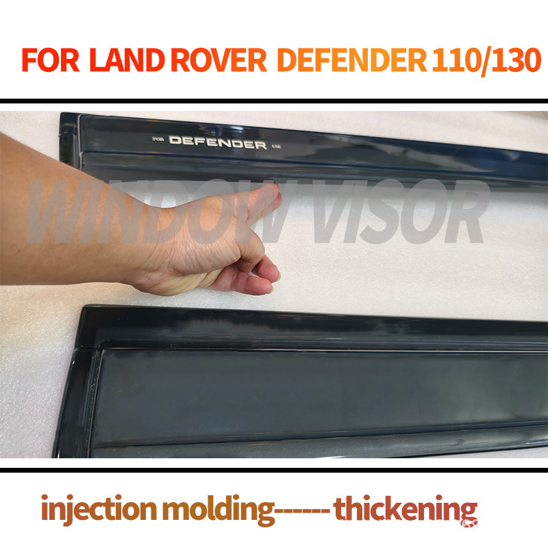 Suitable for 2020-2024 Land Rover Defender 110 Rain and Rain Defender 110 Windows visors