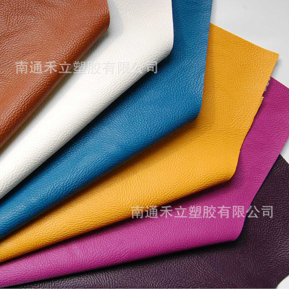 125.供应PU箱包革   环保  耐磨 真皮手感 量大优惠