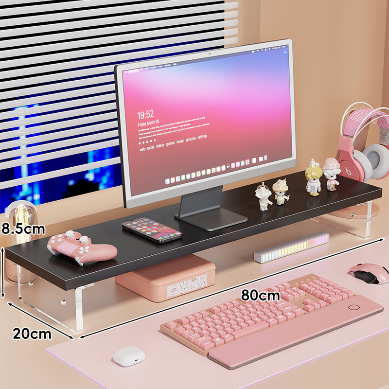블랙-80*20*8.5cm
