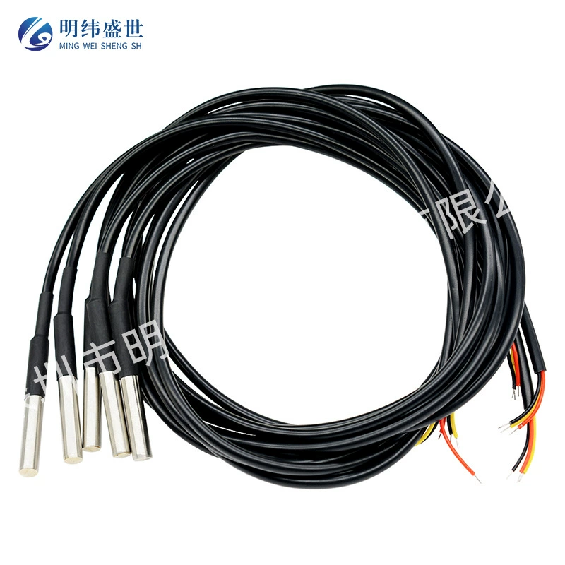 Водонепроницаемый датчик температуры DS18B20 датчик температуры из нержавеющей стали упаковка длина провода 1 м/2 м/3 м на выбор