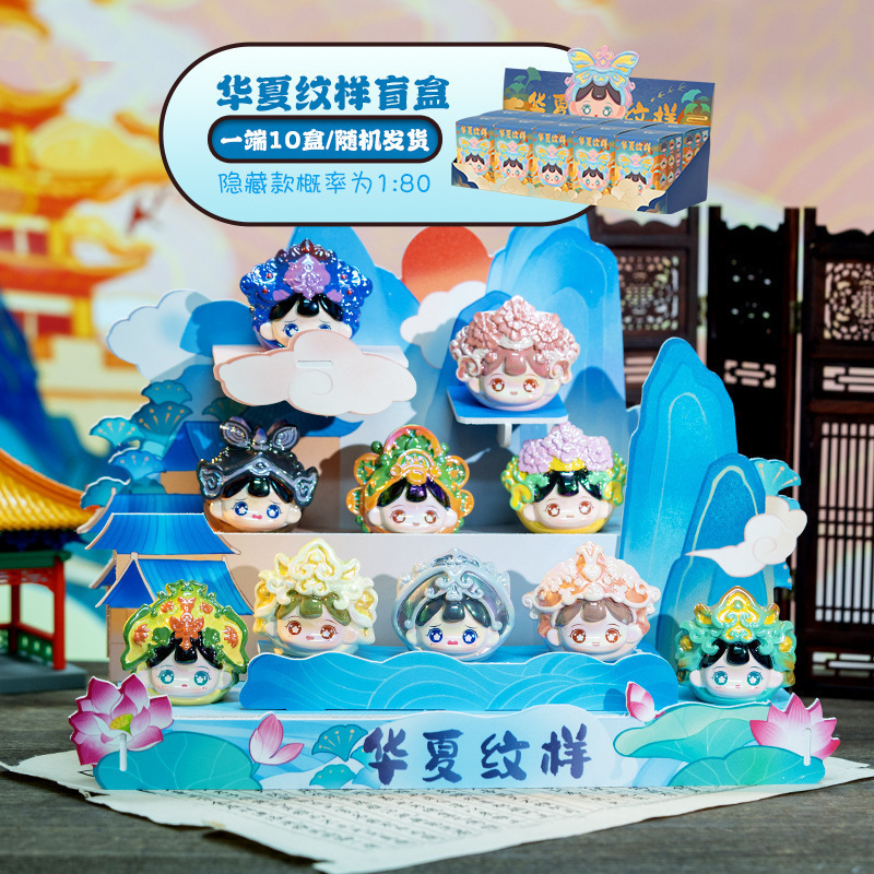 萌趣可爱猫猫PAI情绪盲盒公仔手办送同学朋友节日礼品桌面小摆件|undefined