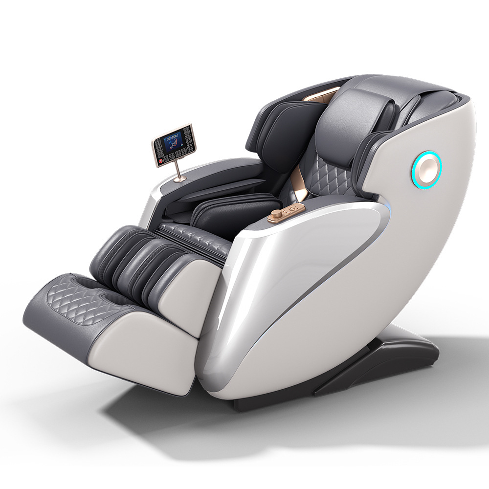 Sillón de masaje totalmente automático, inteligente, eléctrico, tipo cápsula espacial, venta al por mayor transfronteriza, personalizado, de gravedad cero, para masaje corporal completo en casa.