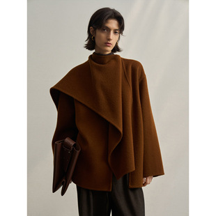 [Total Line] Colne Autumn and Winter New Commuter Design Wool Shawl Large Scarf a Version Woolen Outwear C4363