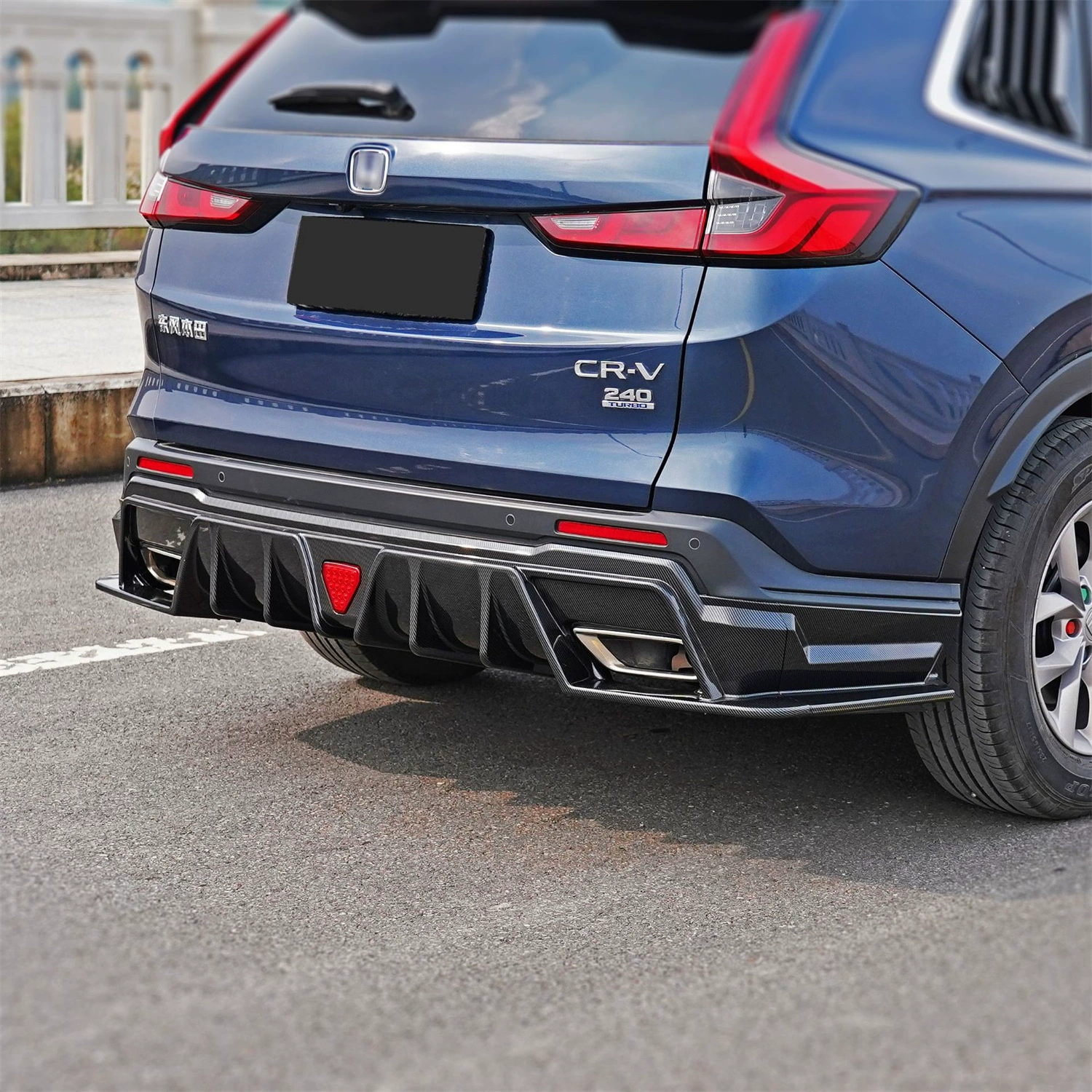 Подходит к заднему бамперу Haoying DC 2023 Honda CRV, задний хвост, перекрестная — маленькое кольцо окна
