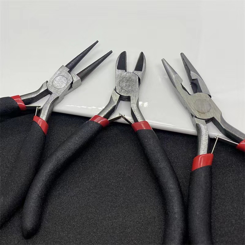 DIY Handmade Pliers Tool Jewelry Accessories Multi-functional Round Nose Pliers Pointed Nose Pliers Cutting Pliers Handcraft Tool