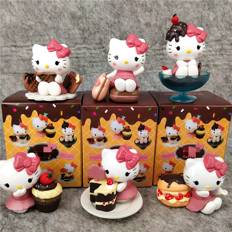 kt 고양이 스낵 PVC (6개 세트)