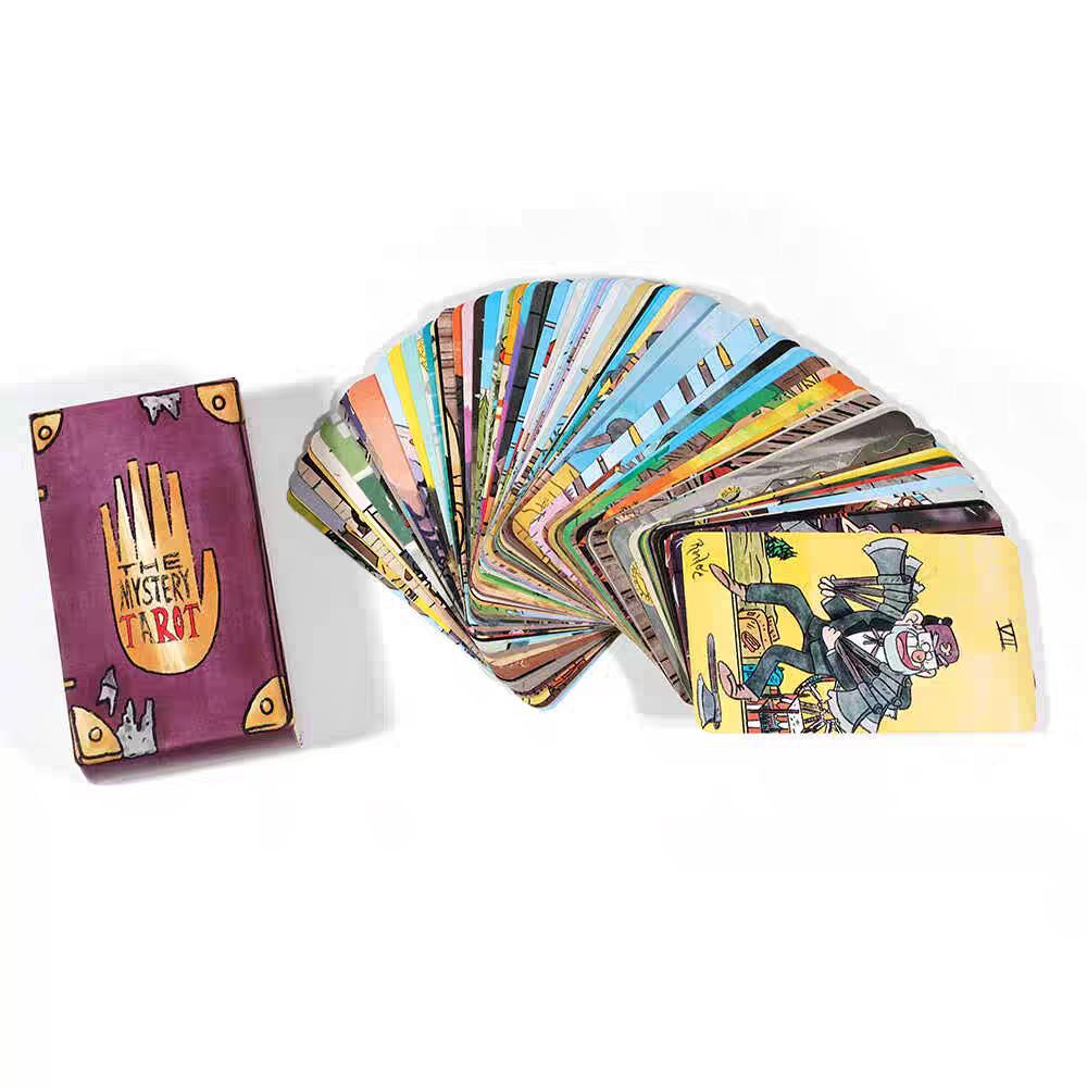 Carte da gioco mystery tarot in inglese per feste_voghion.com