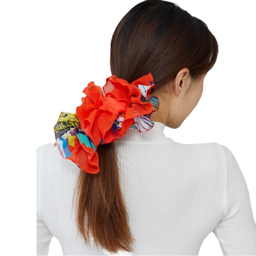 New 2023 Fashionable Korean Style Internet Celebrity Style Fleece-Lined Thick Versatile Neck Warmer for Women Winter Neck Protection Floral Neck Wrap Halter