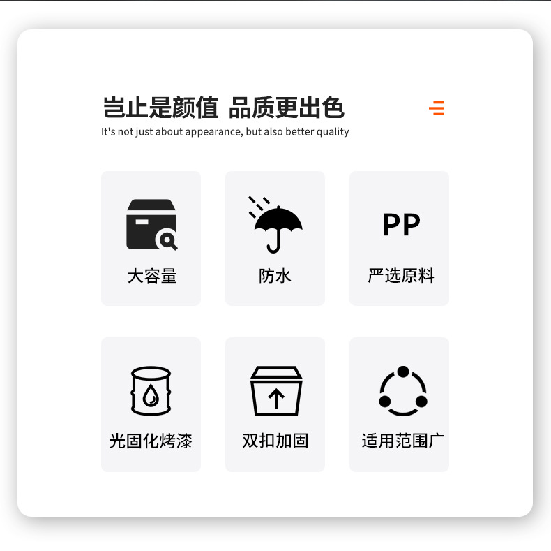 Suitable for Electric Vehicle Trunk, Large Capacity, Waterproof, Wear-Resistant, Durable, Simple and Elegant Electric Vehicle Storage Trunk