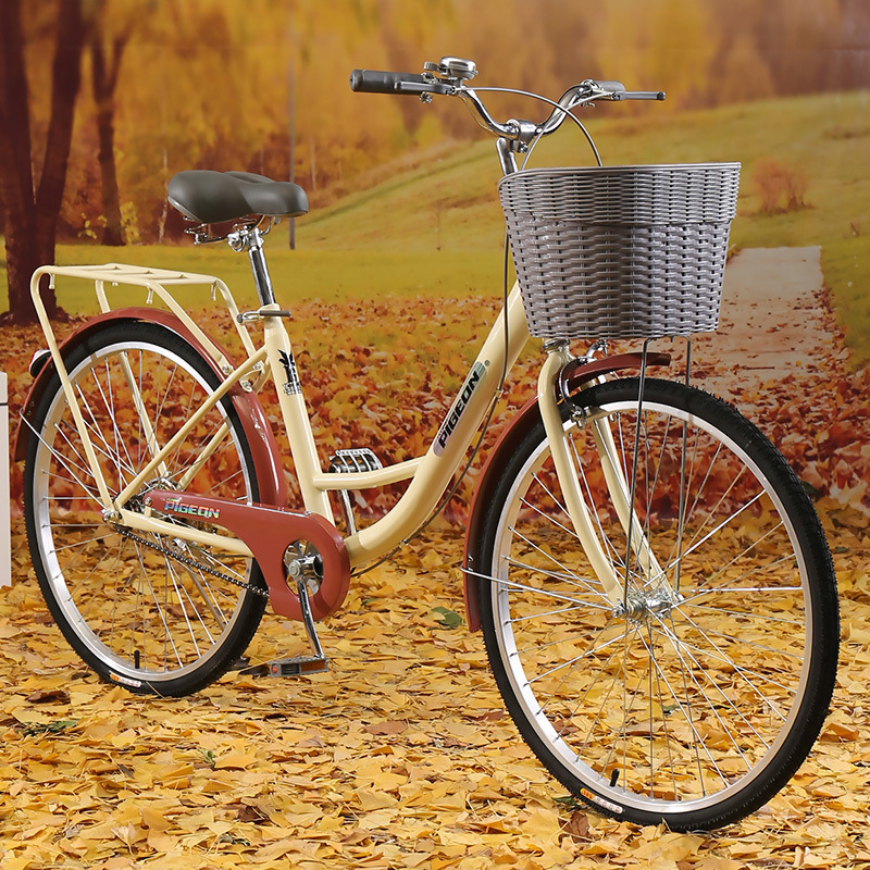 Bicycle for Women, Lightweight, Men'S, Adult, Commuter Bicycle, Urban Transportation, College Students, Work, Adults