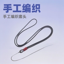 简约手工编织套头项链素款吊坠挂脖绳 半成品蜜蜡翡翠香包饰品绳