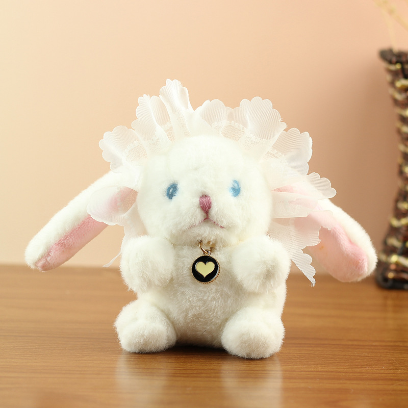 Celebridad de Internet linda Lolita conejito colgante pareja conejo peluche muñeca bolso colgante muñeca llavero