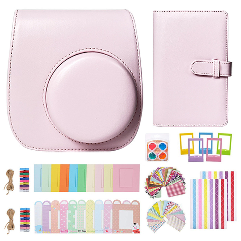 Polaroid Mini12/11 Camera Accessories Camera Bag 108-Page Photo Album Filter Photo Frame Stickers 10-Piece Set