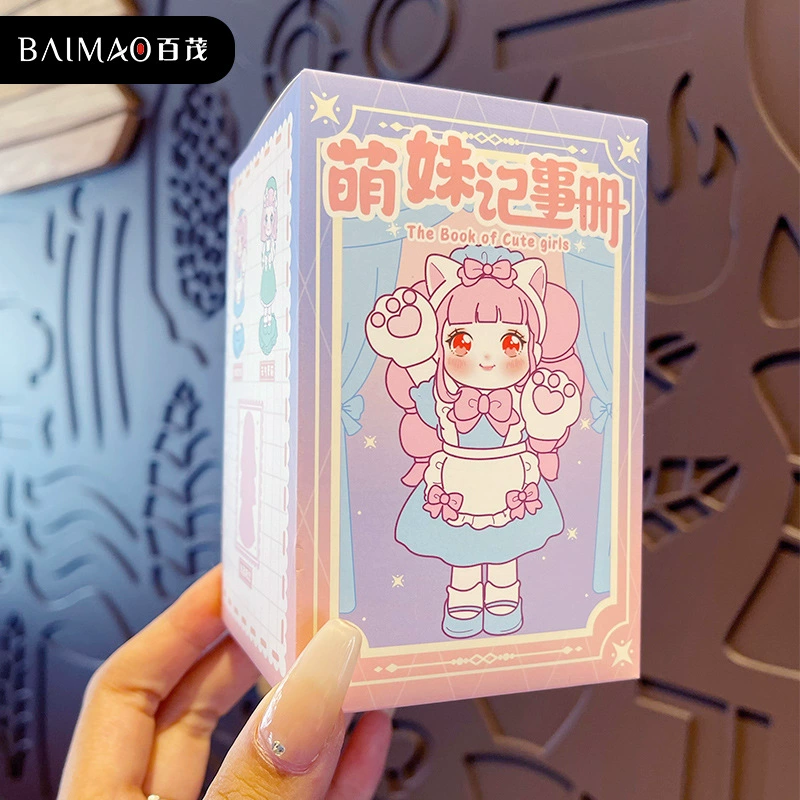 Карикатурная трендовая минифигурка, кукла, игрушка