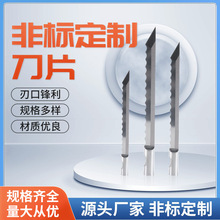 厂家定制钨钢刀具齿刀 非标定 制耐磨硬质合金异形刀机械加工刀片