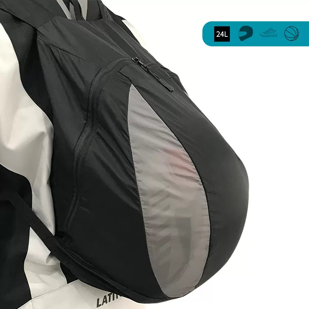 户外双肩包摩托车骑行头盔包健身篮球运动鞋包尼龙薄轻便双肩背包