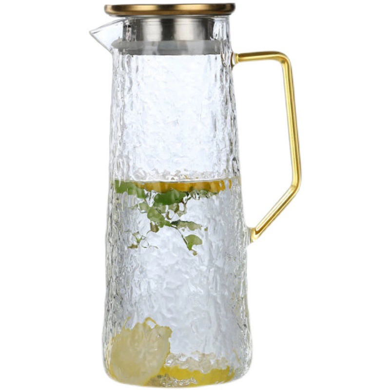 Glass capacious teapot, tea cup, tea set