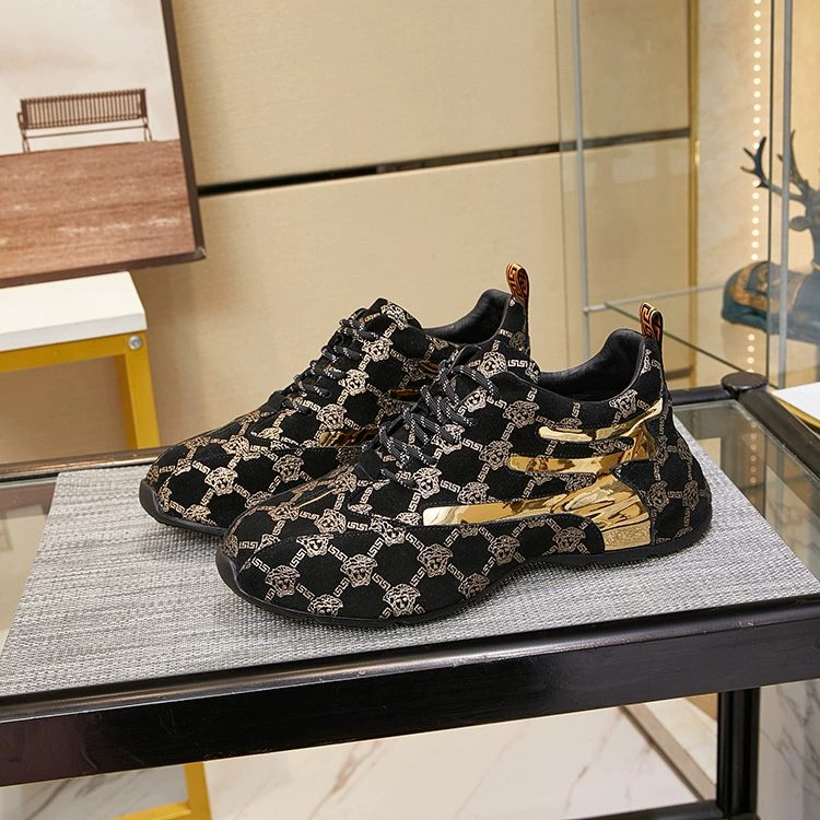 European Station Beauty Head Модные туфли Torre Мужская легкая Роскошная повседневная обувь с принтом, кроссовки на платформе с увеличенным ростом, Мужская фабрика