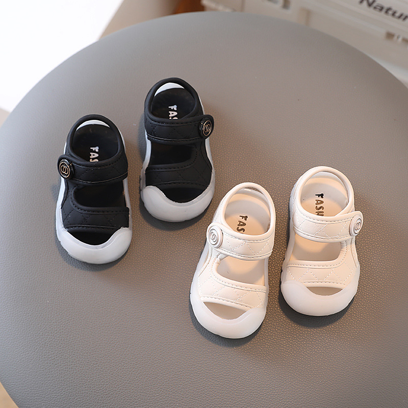 Estive con punta morbida e fondo antiscivolo, scarpine per bambina, scarpine da passeggio per bimbi, sandali per bambini da 1 a 3 anni_voghion.com