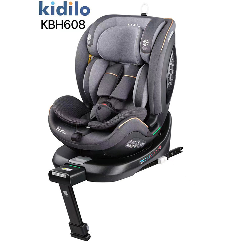 Kidilo Kids Safety Seat Car Baby Baby Car 360 Degree Rotating Seat 0-12 Years Old Cross-Border