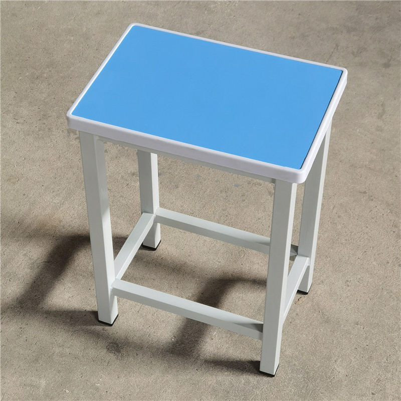 学校学生凳 车间流水线工作凳 工厂凳子钢凳铁皮方凳多色多款可选