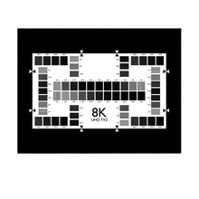 三恩驰YE278分辨率测试图卡200-4000CPH相机镜头极限分辨率测试卡
