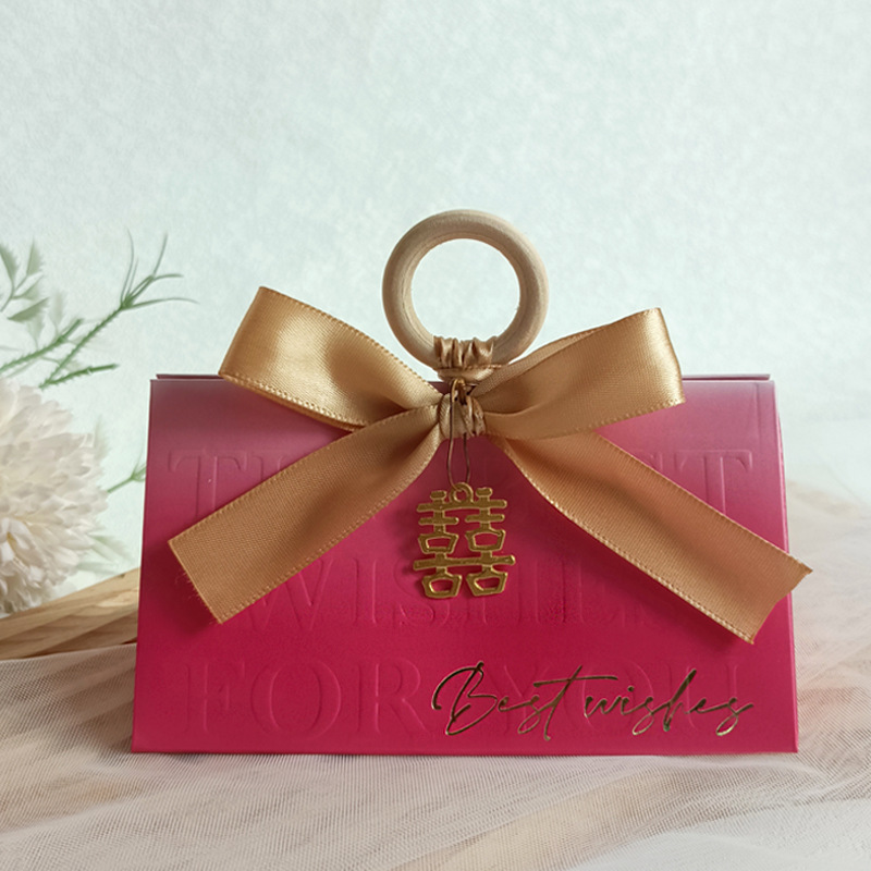 金 玫红带喜字亮色