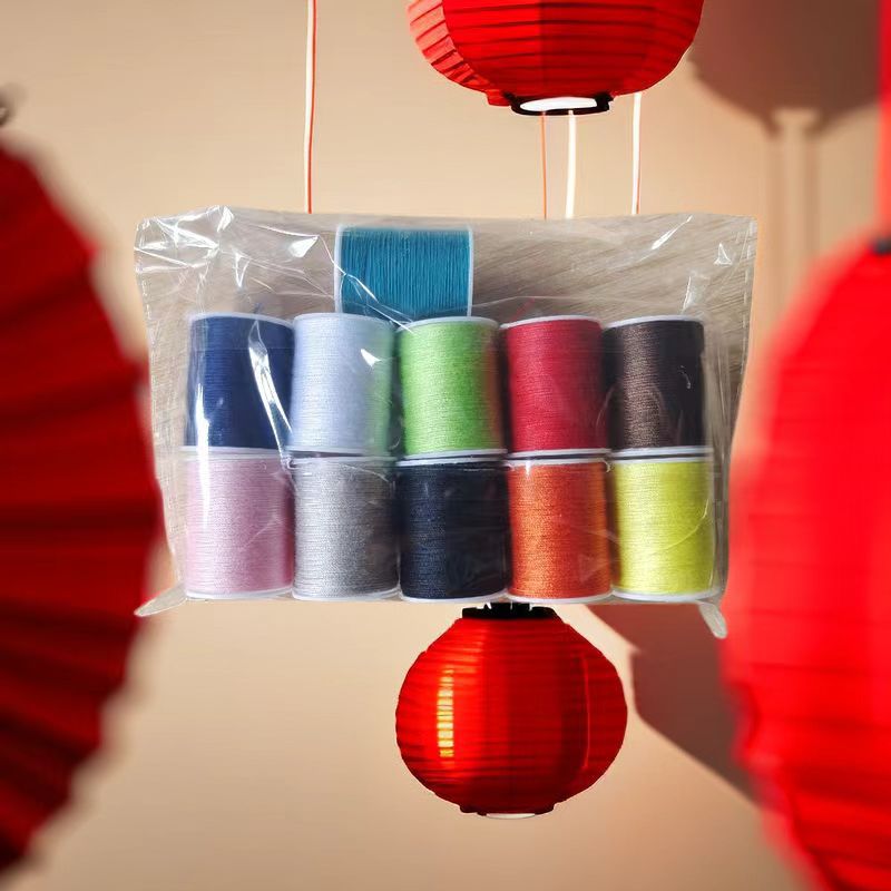 Hogar de buena calidad dormitorio de estudiantes hilo de coser bordado costura costura hilo de ropa fábrica spot al por mayor