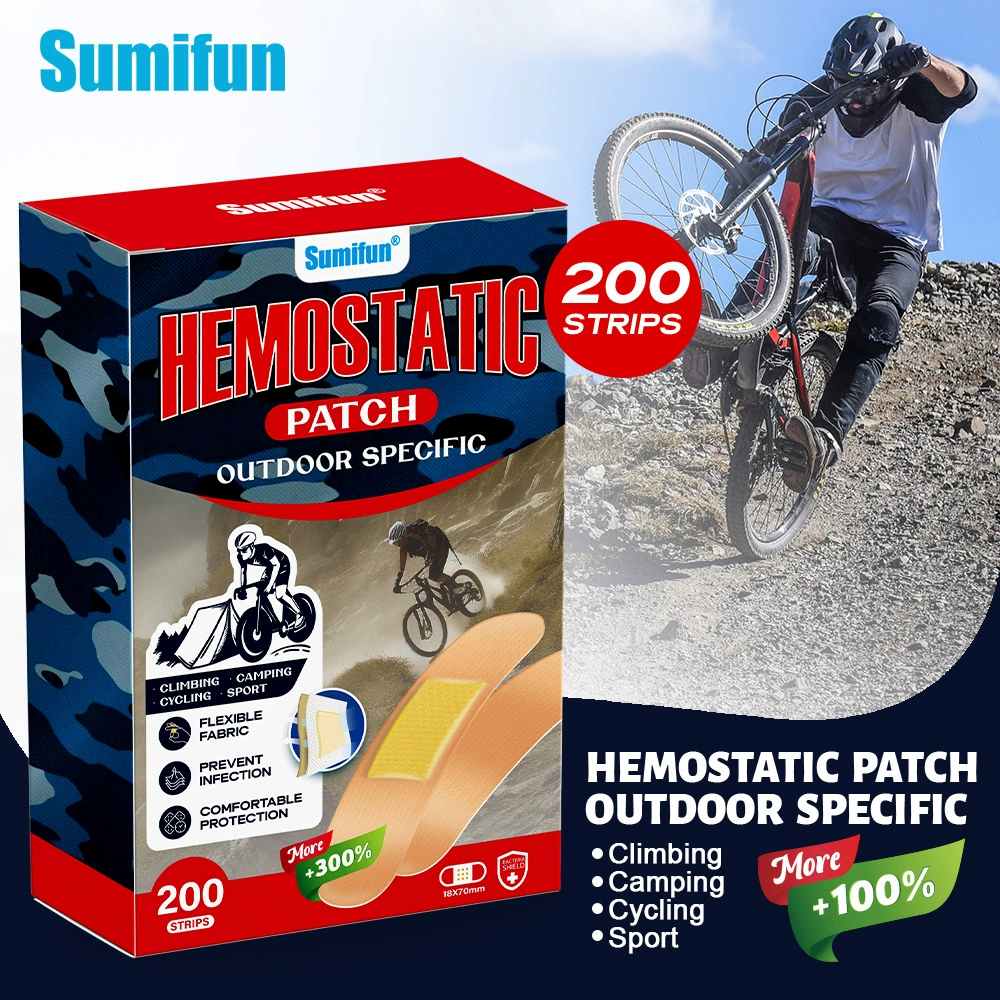 Sumifun трансграничный 200 штук пластыря дышащий водонепроницаемый бытовой пластырь для ухода за небольшими ранами k000103