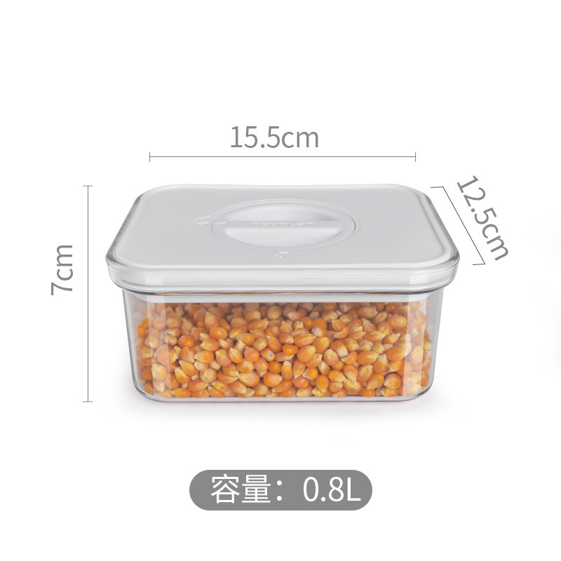 Neoflam五穀食品級キッチン貯蔵缶密封缶冷蔵庫収納プラスチック食品ボックス防湿缶|undefined