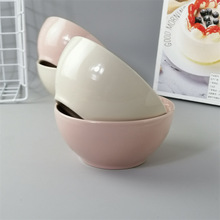 超实用饭碗 家用小碗陶瓷米饭碗白色釉下彩极简ins风餐具 微瑕疵