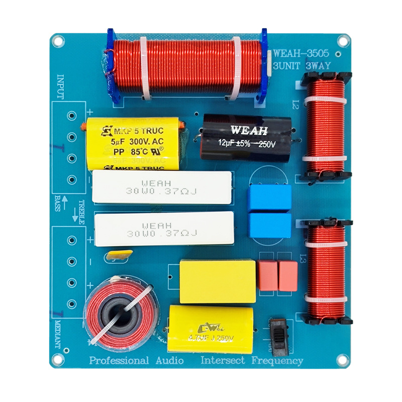 Divisor de Frecuencia de 3 Vías para Altavoz Profesional para KTV y Escenario