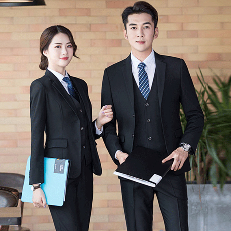 Hotel KTV manager in charge of white-collar tooling business attire work clothes long sleeve work suit formal suit suit pants Hotel KTV manager in charge of white-collar tooling business attire work clothes long sleeve work suit formal suit suit pants