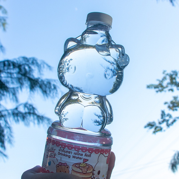 Sanrio Hellokitty mineral water imported from Thailand