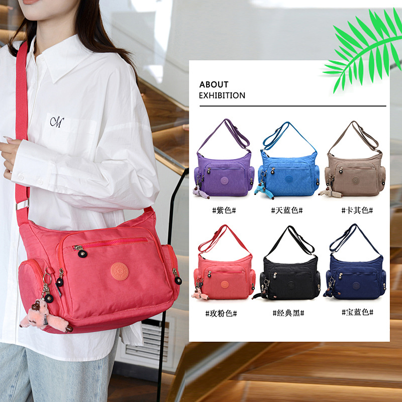 跨境休闲单肩包中年女士休闲包2025新款外贸百搭斜挎包休闲妈妈包
