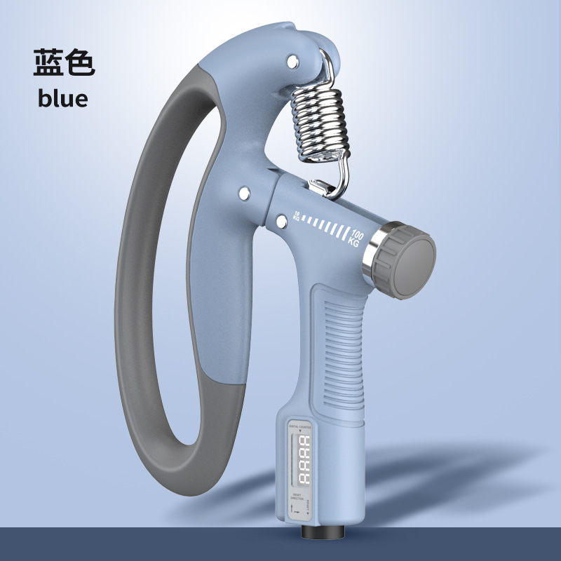 握力器自由調節知能計数家庭用フィットネス握力器指リハビリ訓練腕力器腕力器|undefined