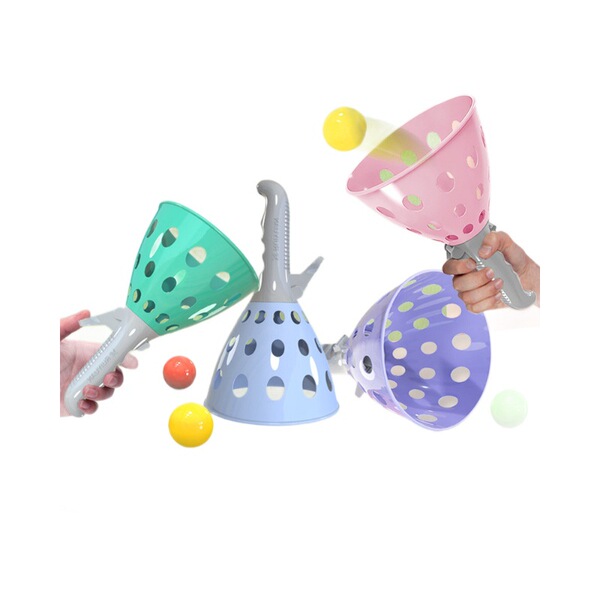 Ball catapult for double