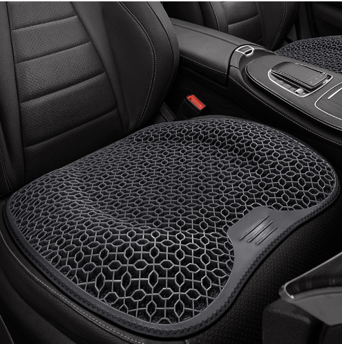 Summer Car Cushion Gel Ice Mat Single-piece Four Seasons Universal Breathable Ventilated Seat Cushion Summer Car Fat Cushion