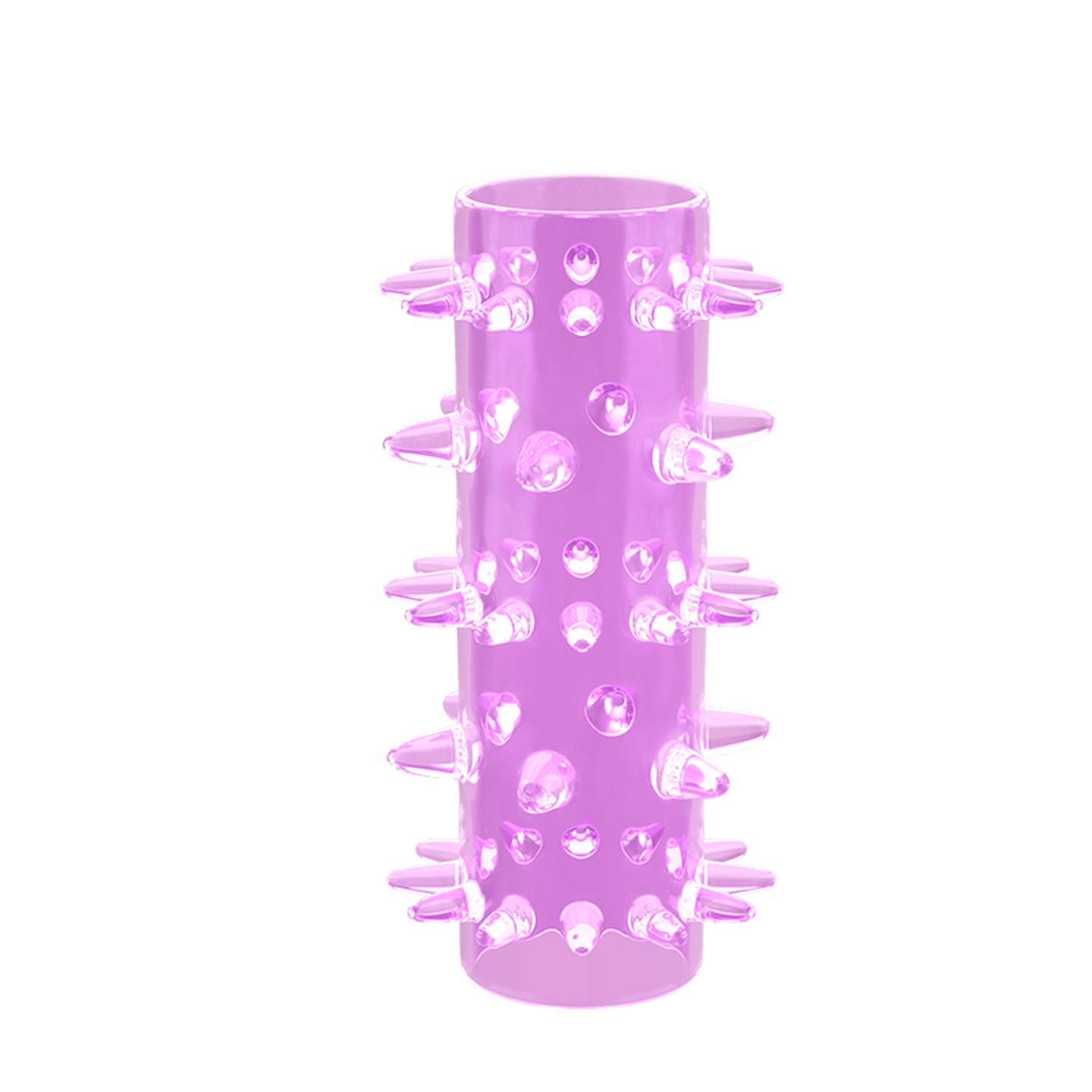 Fancy Lock Ring Series TPE Cock Ring, Slip-on Desensitizing Ring, Blue Mini Style — detail image 7