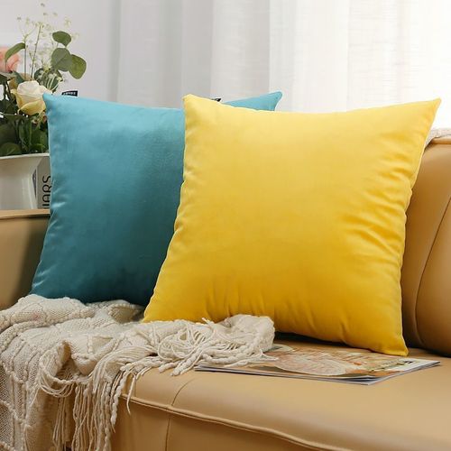 【40,000 Fans Collect】Velvet Sofa Cushion Office Pillow Home Bedroom Headboard Dining Chair [Dining Chair]