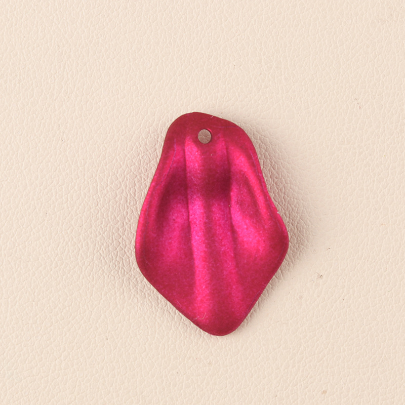 9g Weight Earring Findings Jewelry Making Type DIY Jewelry Accessories Classification 10 PCS/Package Quantity Acrylic Material Petal Pattern Spray Paint Design Simple Style Style 10 PCS/Package Arylic Petal Earring Findings 10